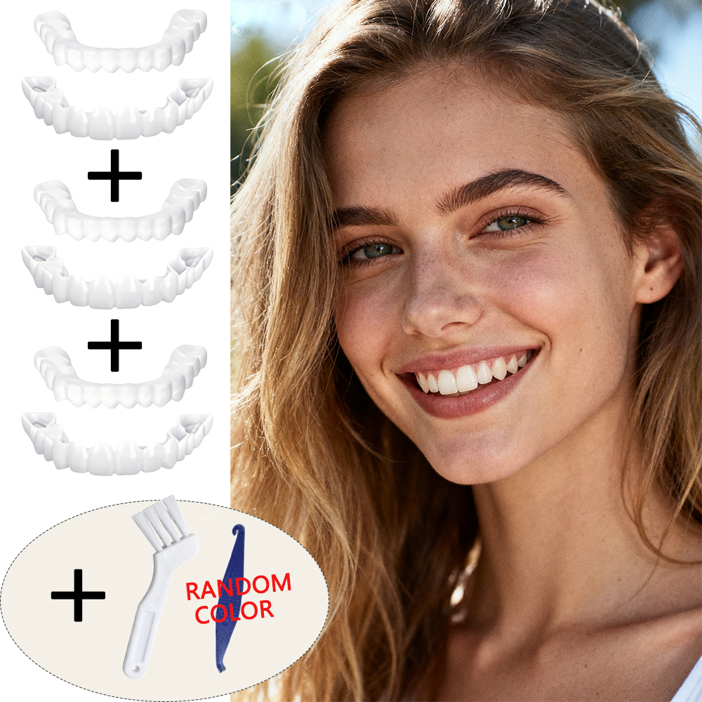 Teeth Whitening For Photos - 新しいスポーツイベント用 特殊歯用ベニア 再利用可能 瞬間美白 写真撮影用 H2931