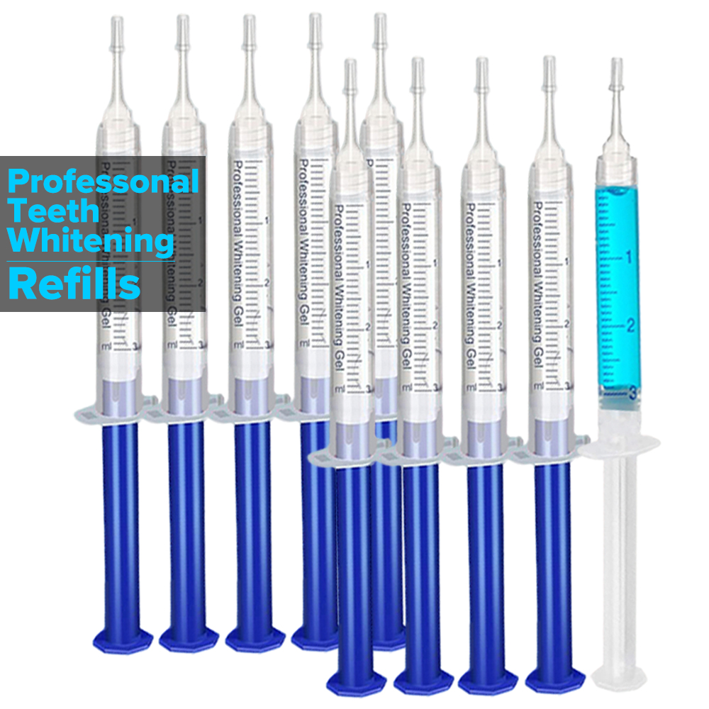 Teeth Whitening Results - 歯のホワイトニングジェル詰め替えシリンジ歯の漂白ジェルインビザラインスタイルトレイ用漂白剤歯科グレード歯のホワイトニング剤ホワイトキット