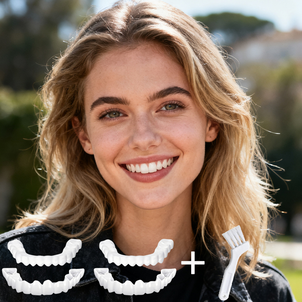 Teeth Whitening For Photos - 新婚夫婦用歯のベニア 再利用可能 瞬間的な笑顔のホワイトニング 美しい印象 結婚式の写真撮影用 H2931