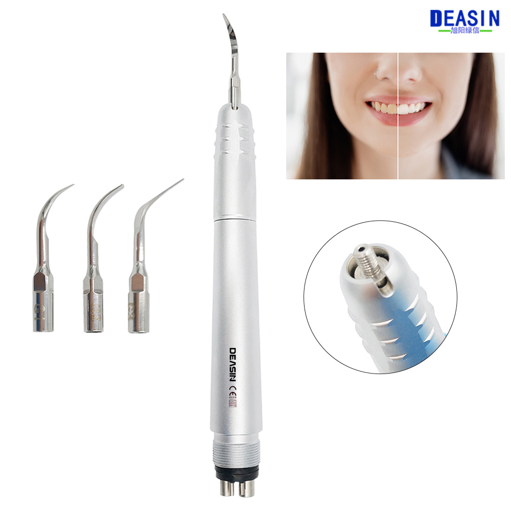 Teeth Whitening Tips - 3つのヒントを備えた超音波歯科用エアスケーラー,歯石除去剤,クリーニングツール,ハンドピース,ホワイトニング,歯科技工所,新品