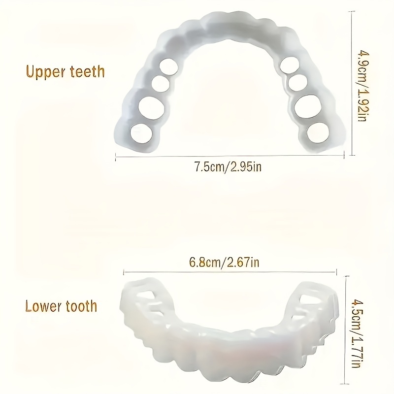 新しいホリデー旅行スペシャル歯のベニア 再利用可能なインスタ - Teeth Whitening For Photos のレビューと価格