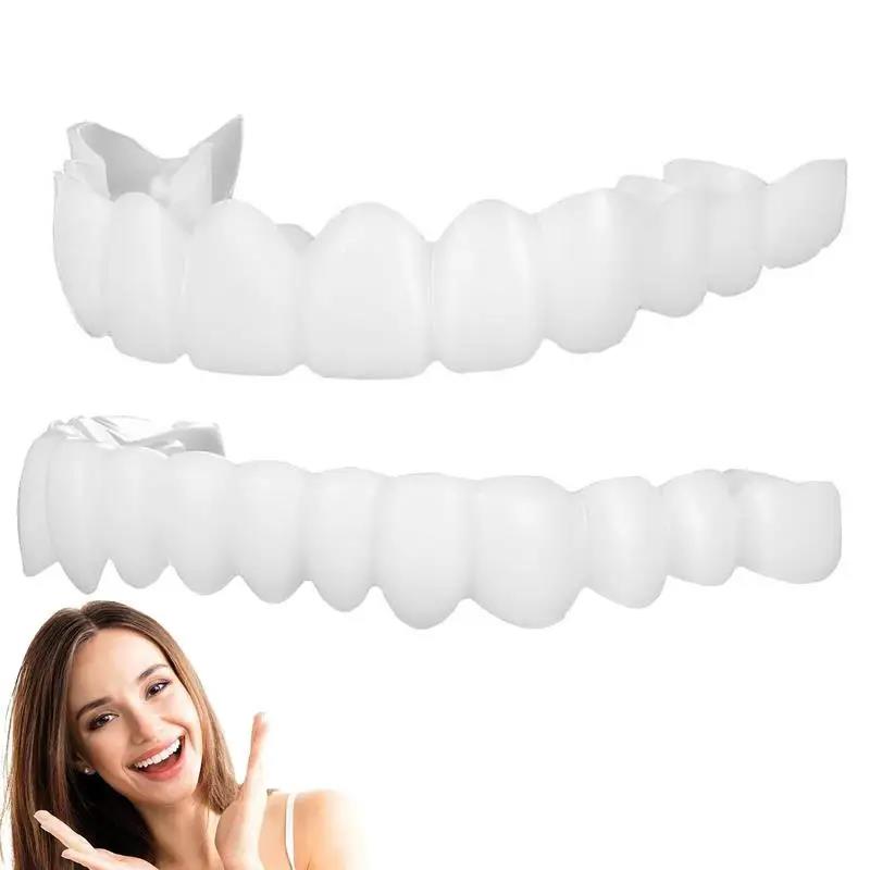 新しいホリデー旅行スペシャル歯のベニア 再利用可能なインスタ - Teeth Whitening For Photos のレビューと価格