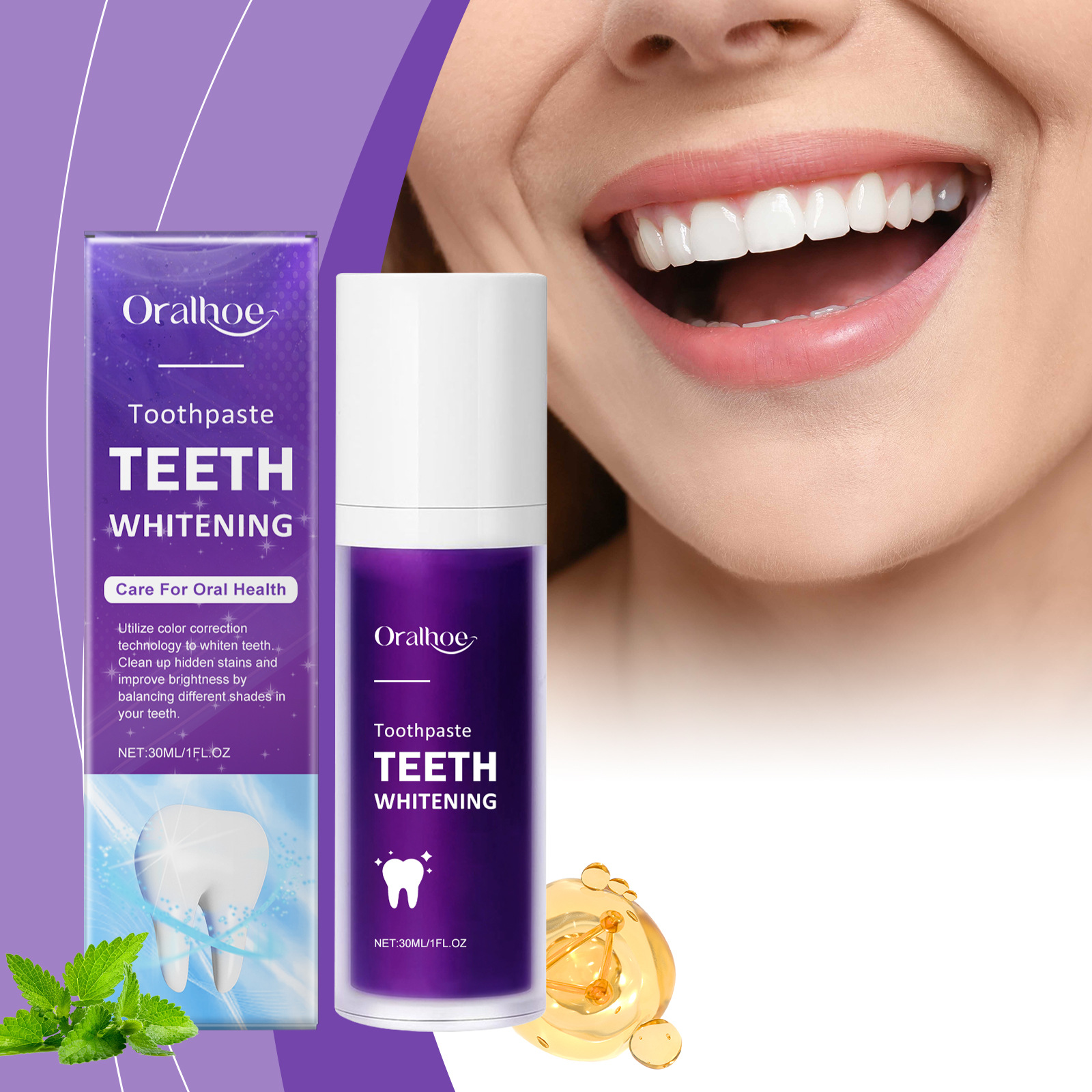 歯のホワイトニング用歯磨き粉,パープルコレクター,ディープク - Teeth Whitening Vape のレビューと価格