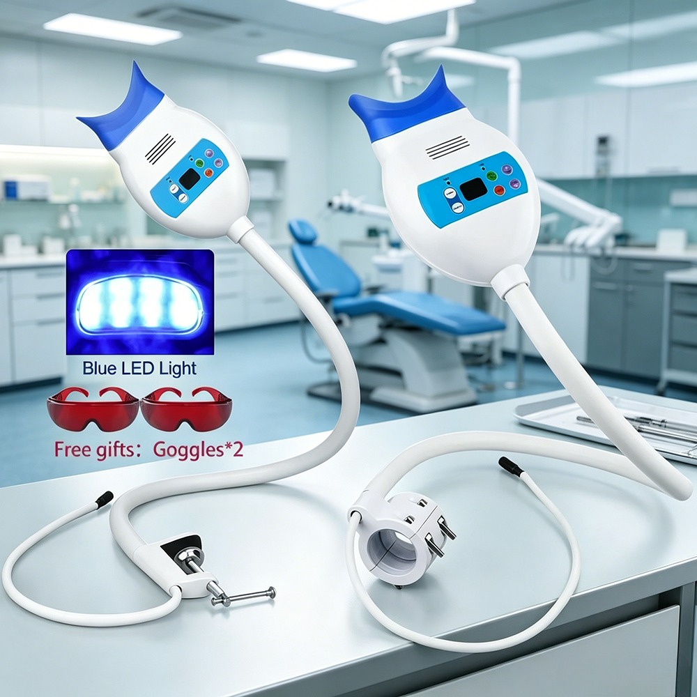 デスクトップ歯科用冷光ホワイトニングマシン 8 LED 3色 - Teeth Whitening With Light のレビューと価格