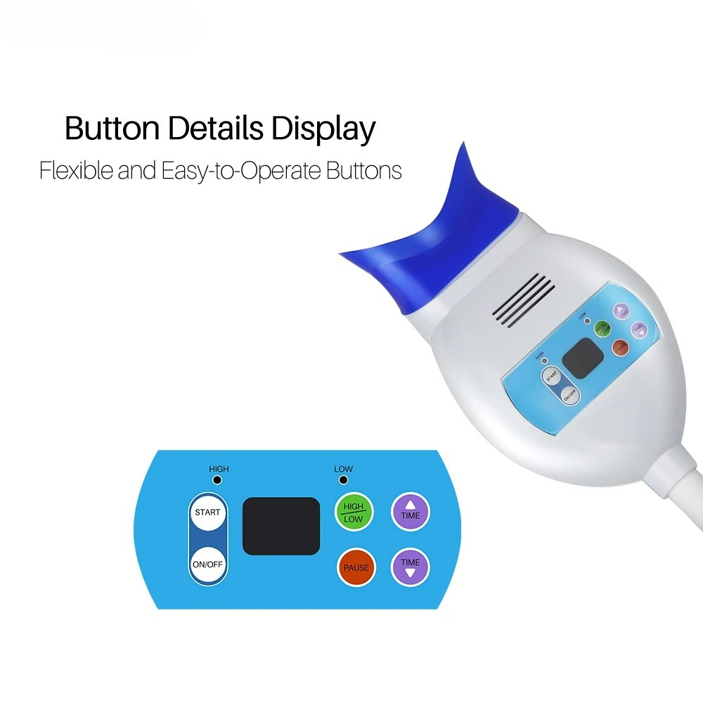 デスクトップ歯科用冷光ホワイトニングマシン 8 LED 3色 - Teeth Whitening With Light のレビューと価格