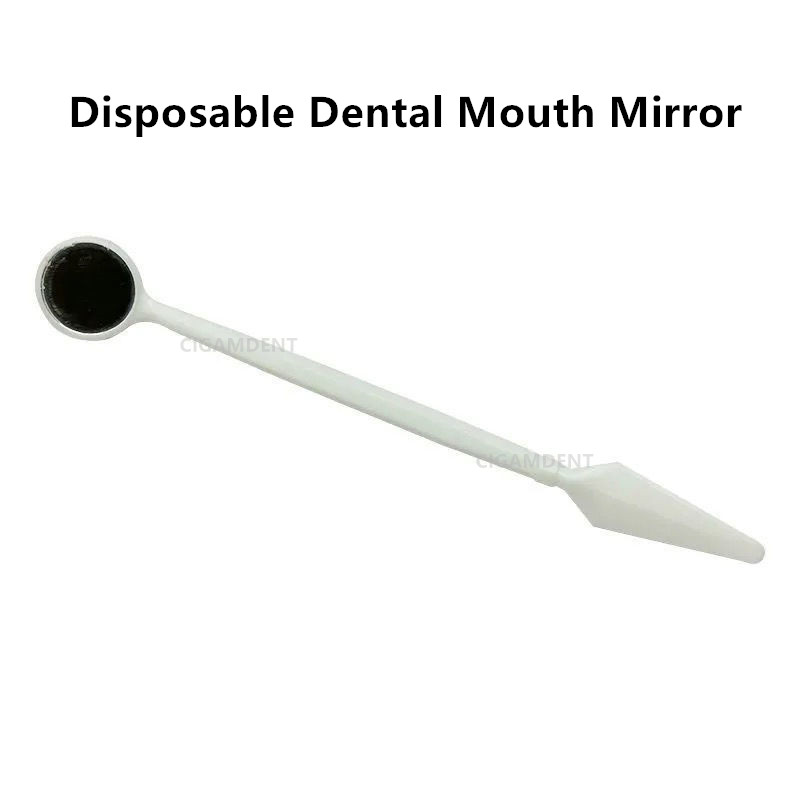 100 個プラスチック歯科口腔ミラー使い捨て口写真ミラー歯科 - Teeth Whitening For Photos のレビューと価格