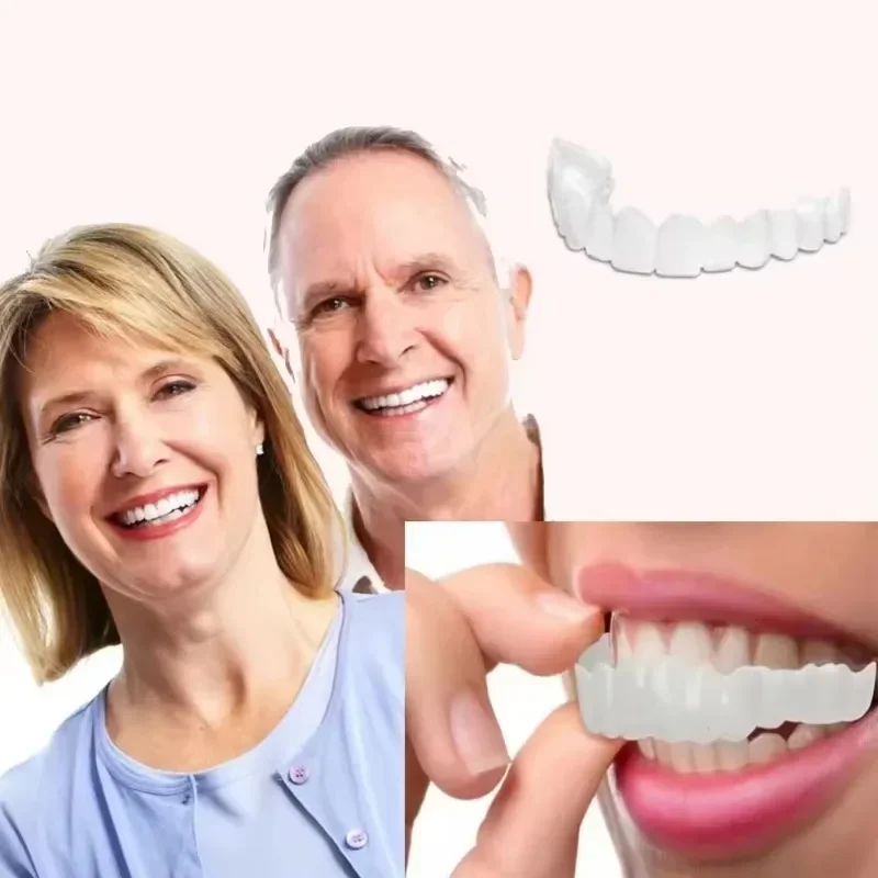 写真撮影に最適なパーフェクトスマイル歯のベニア 再利用可能な - Teeth Whitening For Photos のレビューと価格