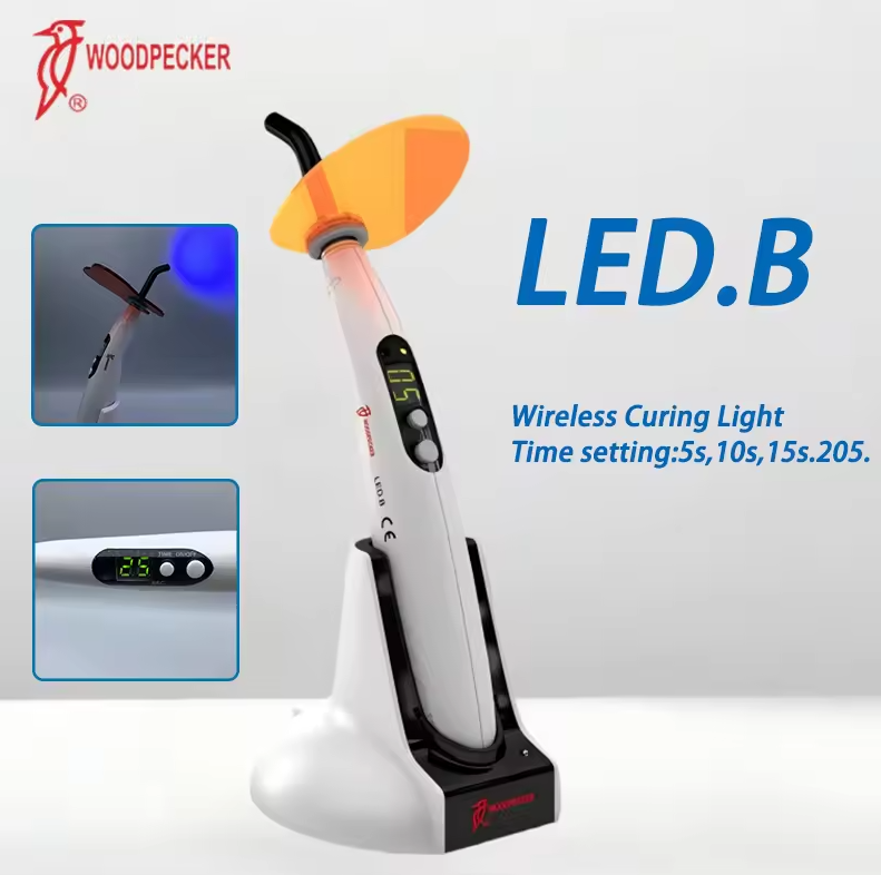 歯科用硬化光ウッドペッカー LED B LED マシン口腔感 - Teeth Whitening With Light のレビューと価格