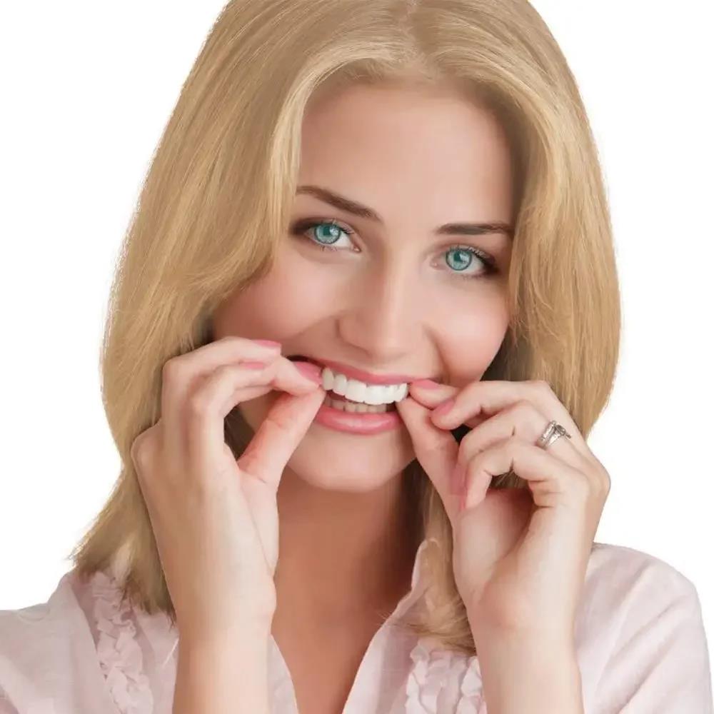 新しい家族の集まりに欠かせない歯のベニア 再利用可能なインス - Teeth Whitening For Photos のレビューと価格