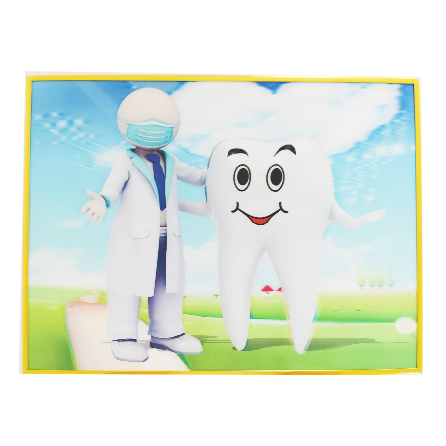 歯科医院/病院の装飾用の装飾的な3D写真壁掛け、美しい歯、歯 - Teeth Whitening For Photos のレビューと価格