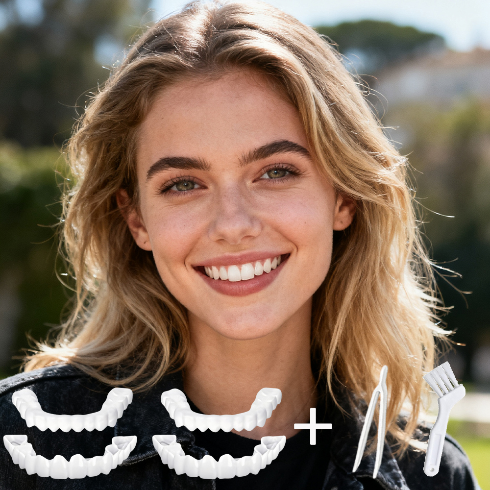 新しい写真撮影用パーフェクトスマイル歯ベニア 再利用可能 瞬 - Teeth Whitening For Photos のレビューと価格