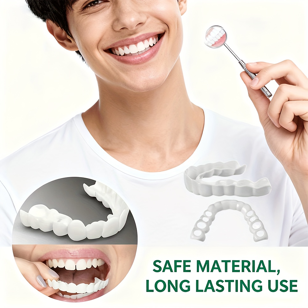 新しい写真撮影用パーフェクトスマイル歯ベニア 再利用可能 瞬 - Teeth Whitening For Photos のレビューと価格