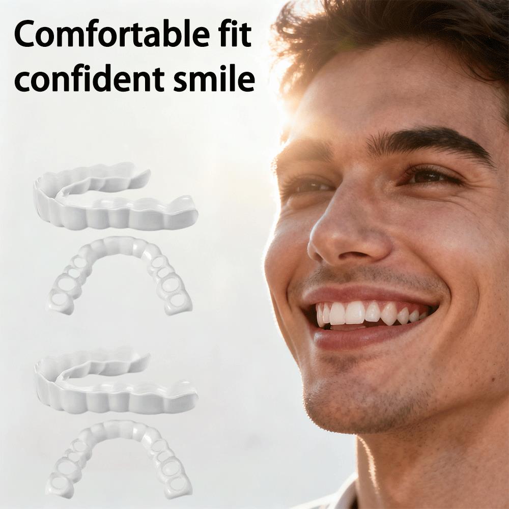 新しい写真撮影用パーフェクトスマイル歯ベニア 再利用可能 瞬 - Teeth Whitening For Photos のレビューと価格