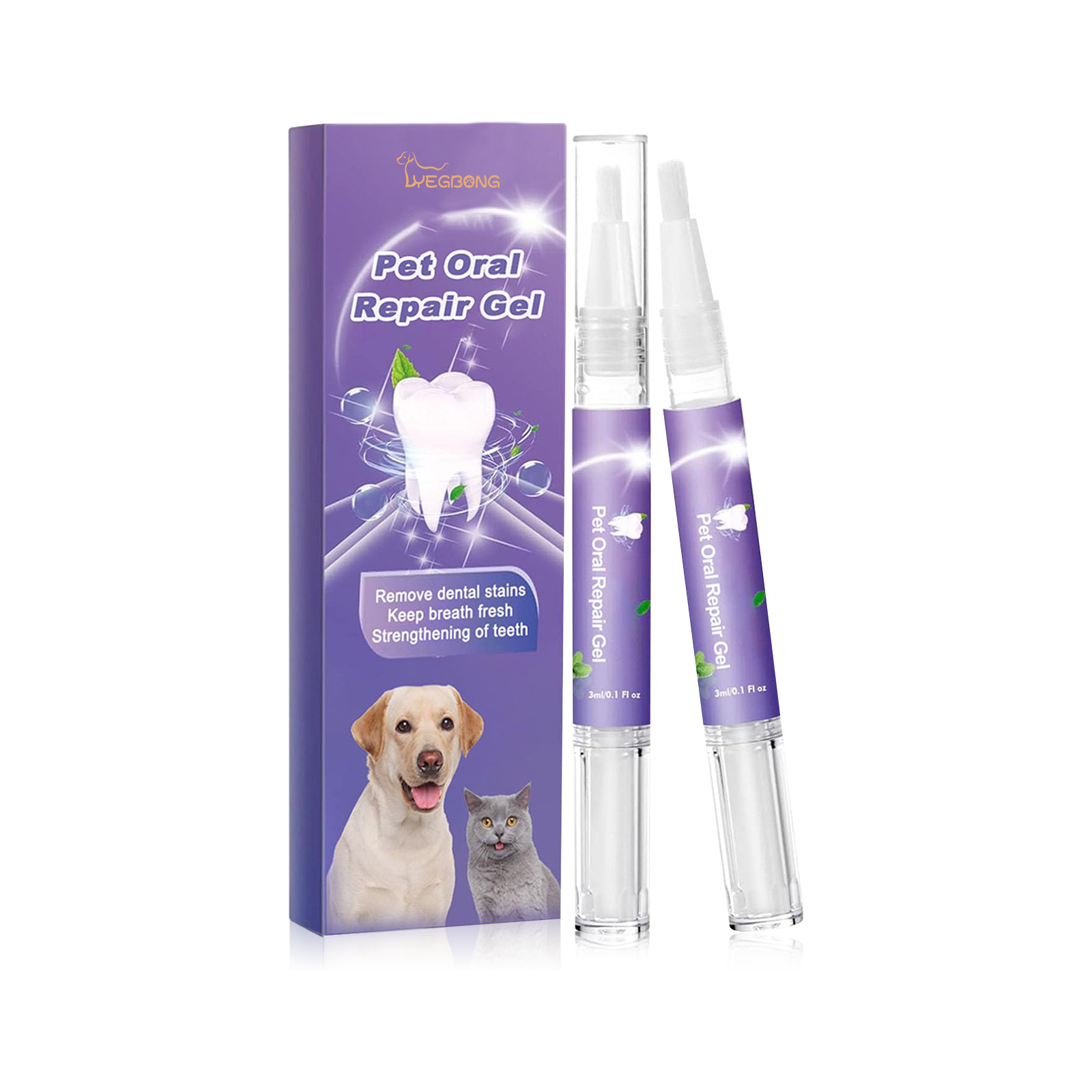 ペット口腔修復ジェル子犬歯石除去消臭剤白くする猫犬歯ステイン - Teeth Whitening Results のレビューと価格