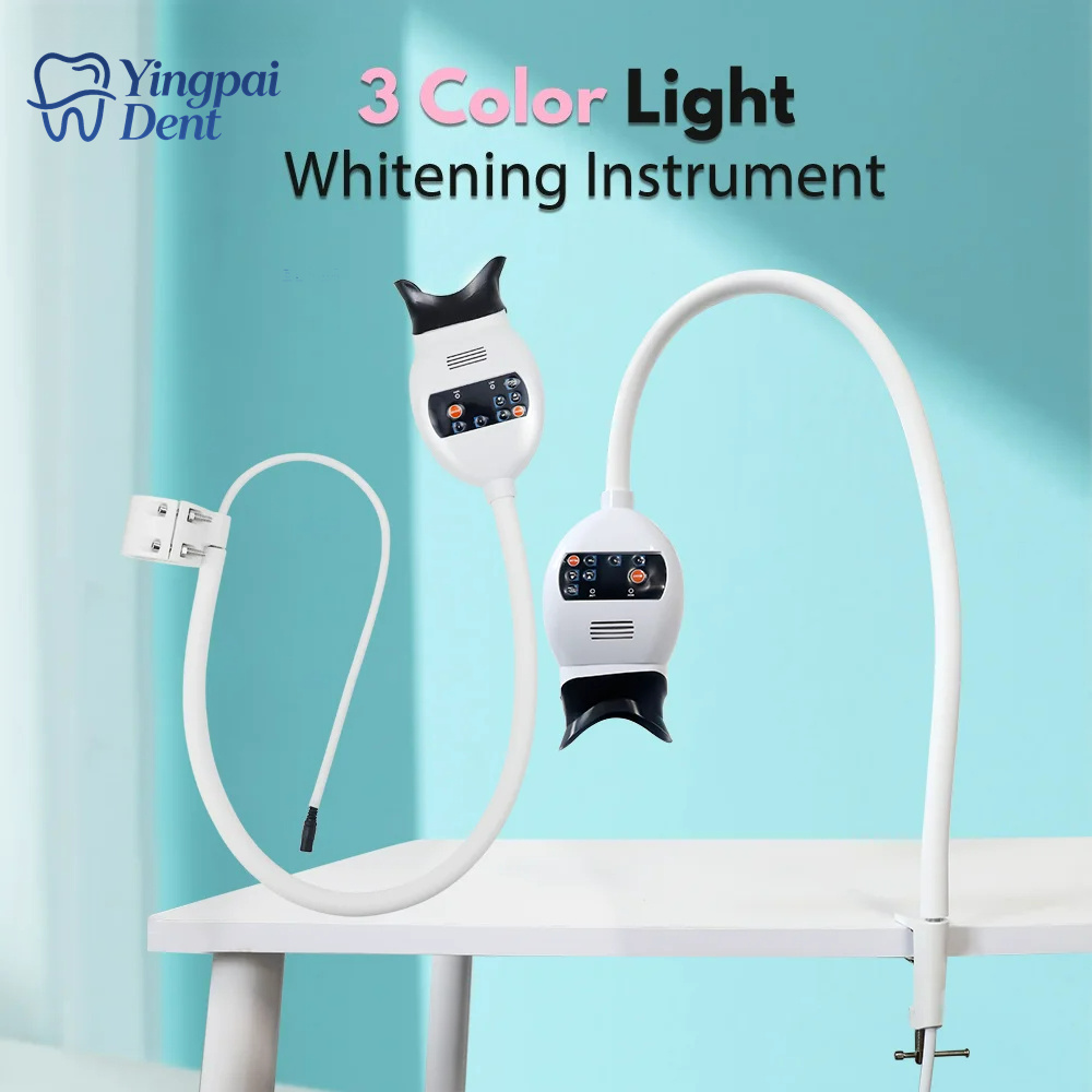 調整可能な3色LED歯のホワイトニング促進器、歯科用コールド - Teeth Whitening With Light のレビューと価格