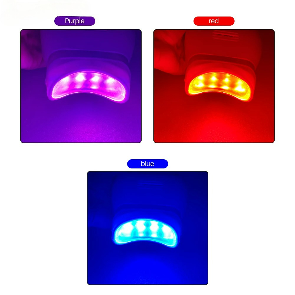 調整可能な3色LED歯のホワイトニング促進器、歯科用コールド - Teeth Whitening With Light のレビューと価格