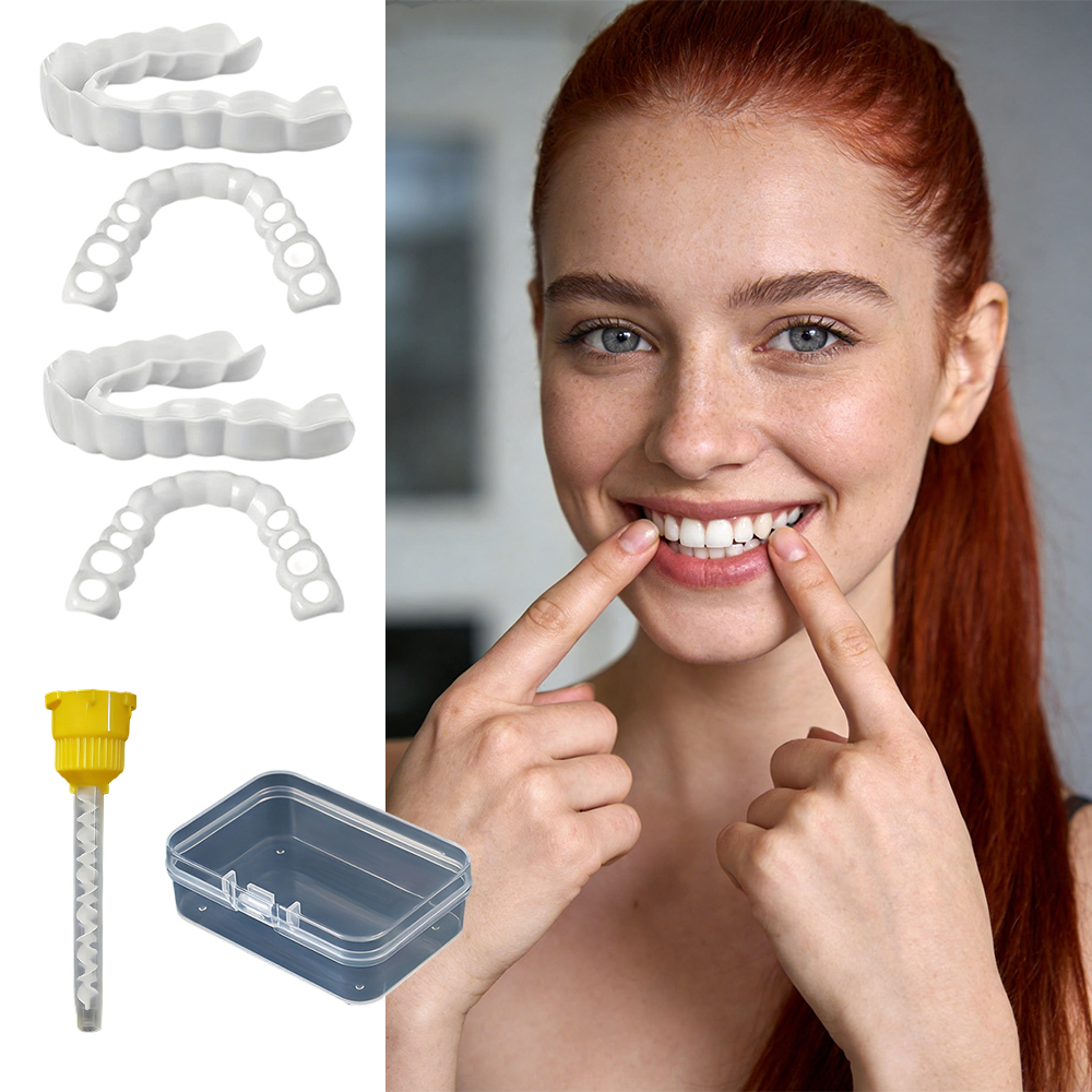 新しいスポーツイベント用 特殊歯用ベニア 再利用可能 瞬間美 - Teeth Whitening For Photos のレビューと価格