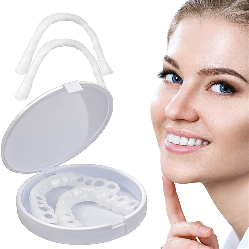 新しいホリデー旅行スペシャル歯のベニア 再利用可能なインスタ - Teeth Whitening For Photos のレビューと価格