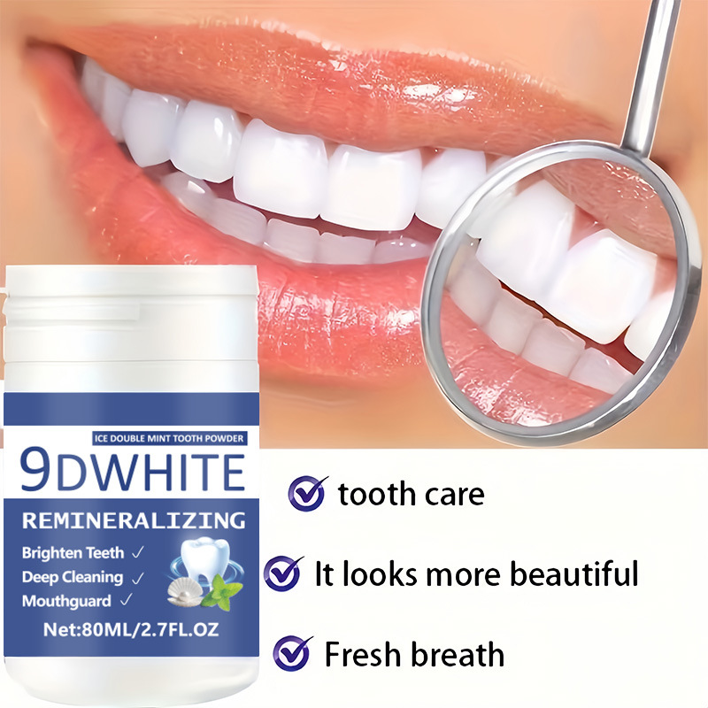 9D パープル歯のホワイトニングパウダー 80ml ディープ - Teeth Whitening Usa のレビューと価格