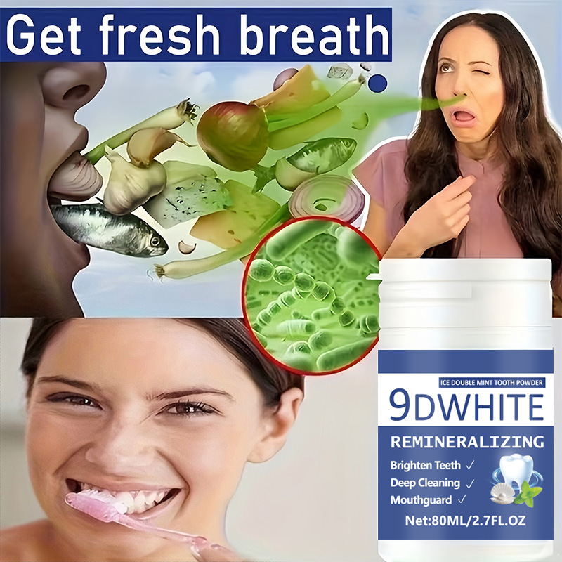 9D パープル歯のホワイトニングパウダー 80ml ディープ - Teeth Whitening Usa のレビューと価格