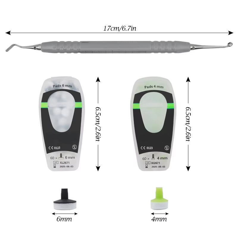 歯科用コンポジットキット、フォームパッド成形ツール、ハンドル - Teeth Whitening Vape のレビューと価格
