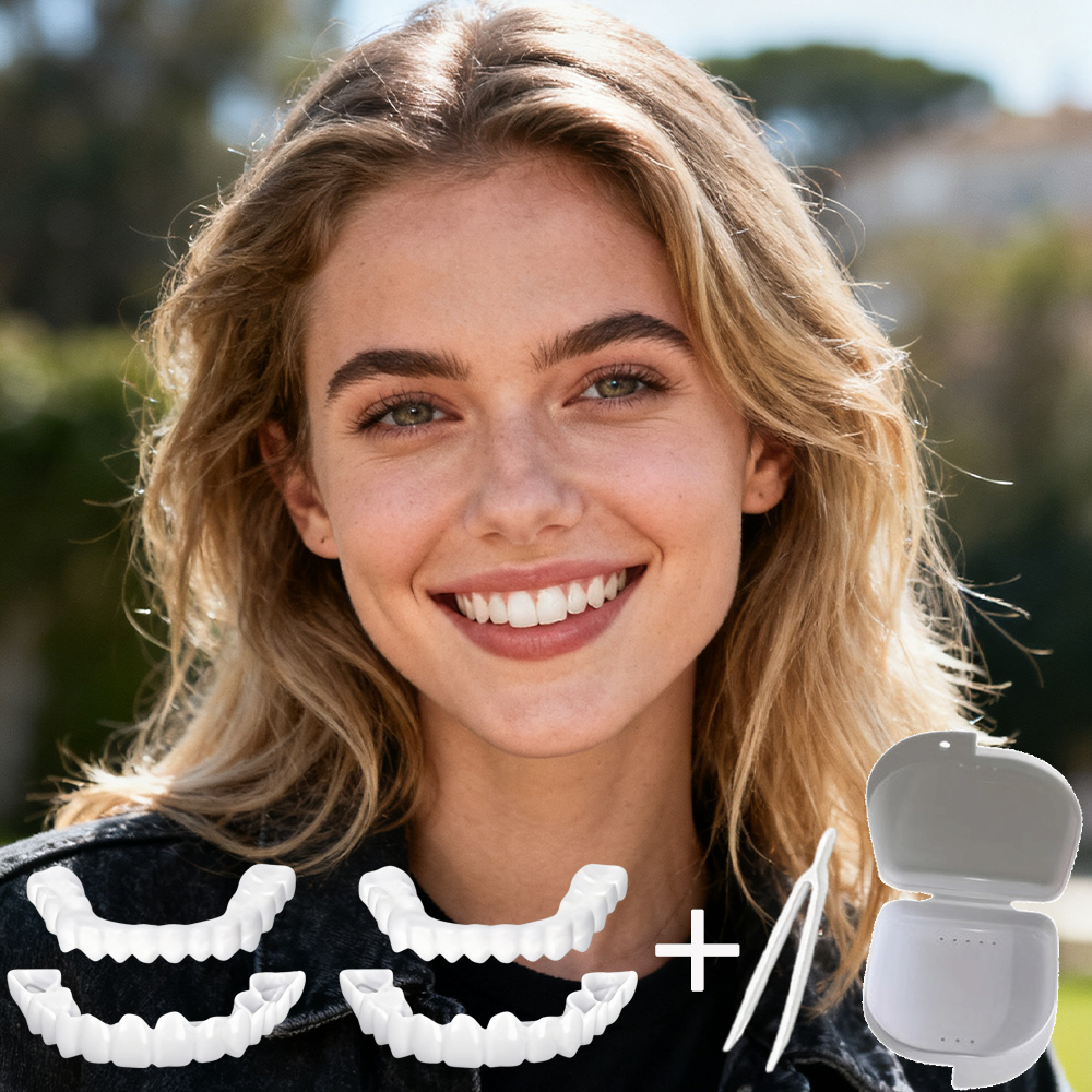新しい完璧な家族写真用スマイル歯ベニア 再利用可能 瞬間ホワ - Teeth Whitening For Photos のレビューと価格