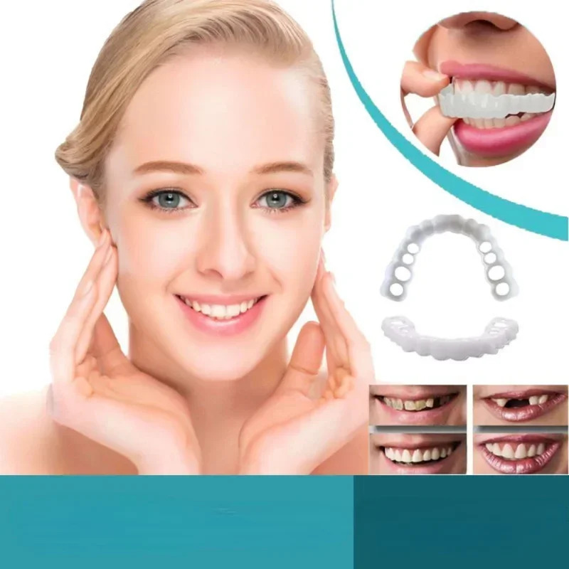 新しい完璧な家族写真用スマイル歯ベニア 再利用可能 瞬間ホワ - Teeth Whitening For Photos のレビューと価格