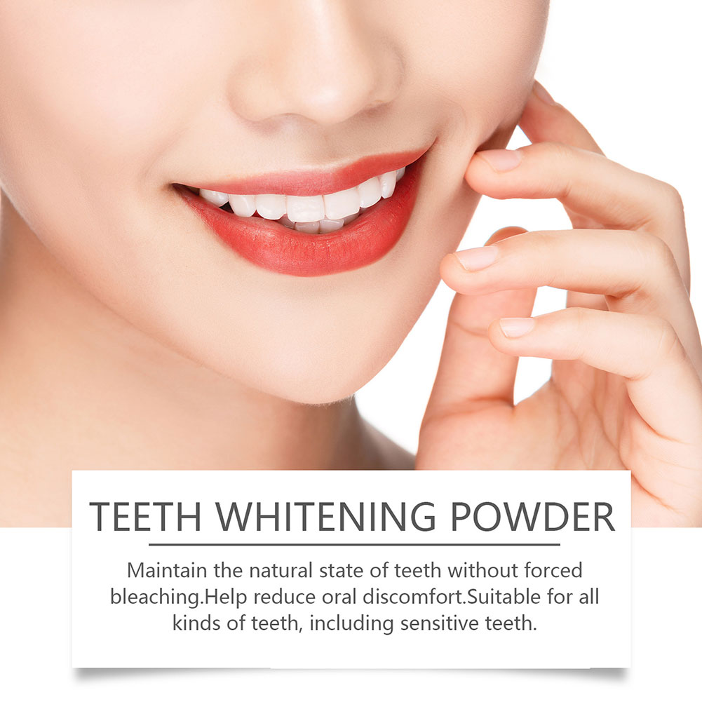プロ仕様の歯の着色除去パウダー、毎日の使用に、強力な着色除去 - Teeth Whitening For Photos のレビューと価格